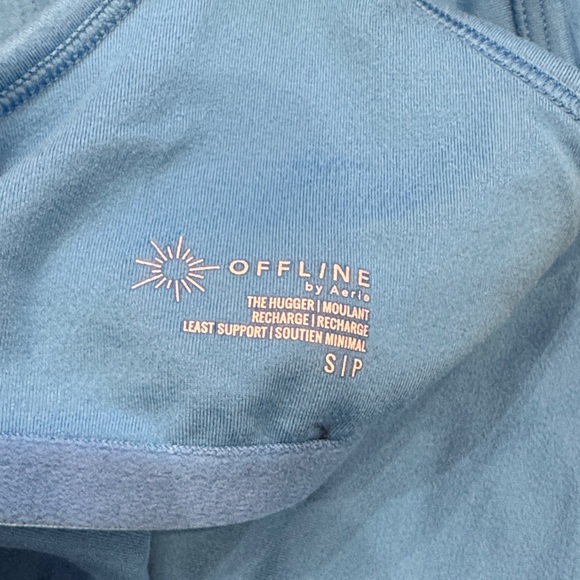 Blue Cropped Cami - Picture 3 of 4